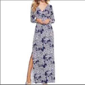 Lilly Pulitzer Raina Maxi zebra print